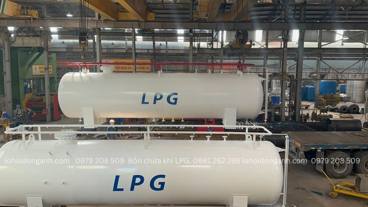 Bồn chứa khí hoá lỏng LPG do Áp lực Đông Anh sản xuất: Sự khác biệt tạo nên thương hiệu