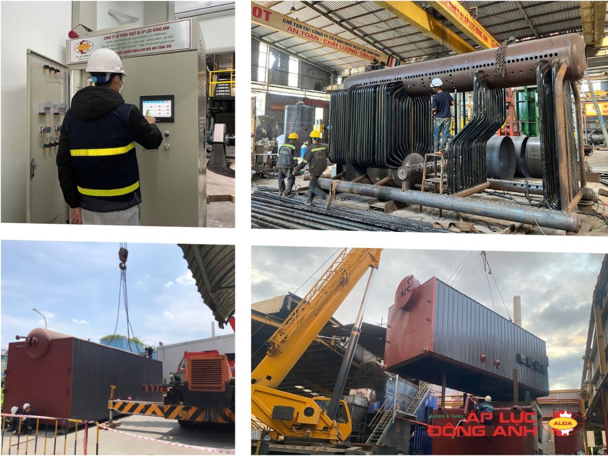 Nồi Hơi Tầng Sôi 5 Tấn/H- Giải Pháp Tiết Kiệm Nhiên Liệu- Hiệu Suất Cao Cho Doanh Nghiệp