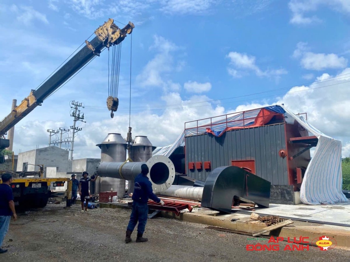 Nồi Hơi Tầng Sôi 5 Tấn/H- Giải Pháp Tiết Kiệm Nhiên Liệu- Hiệu Suất Cao Cho Doanh Nghiệp