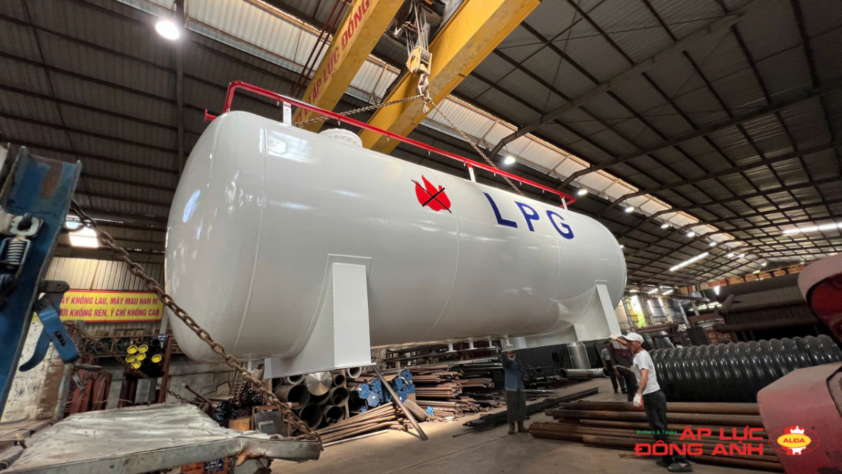 Bồn Chứa LPG Kiểu Đứng- Giải Pháp Lưu Trữ An Toàn Tiết Kiệm Diện Tích