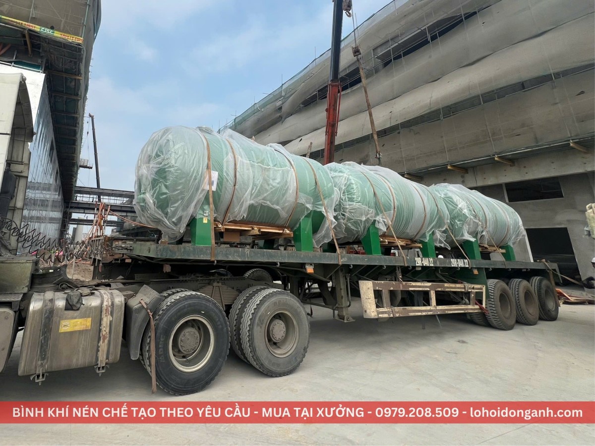DỰ ÁN LÔ 03 BÌNH KHÍ NÉN 8000L MIỄN PHÍ VẬN CHUYỂN GIAO TỚI TẬN CÔNG TRÌNH