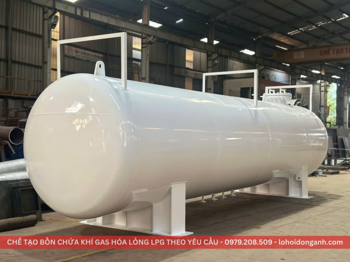 DỰ ÁN 02 BỒN CHỨA KHÍ LPG THẾ TÍCH 105M3 KIỂU NẰM TẠI NAM ĐỊNH